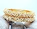 SANARA Indian Traditional Style Gold Plated Pearl Bangle Bracelets Set Bollywood Wedding Jewelry for Women (2.6)