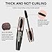 Aliceva 4D Silk Fiber Lash Mascara - Premium Thickening and Lengthening Waterproof Mascara for Long-Lasting, Charming Eye Makeup