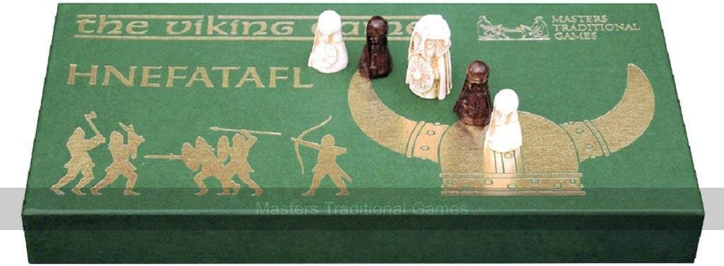 Hnefatafl Board Game, Viking Chess Set, The Masters Edition with Cloth Board and Detailed Resin Pieces - Image 5