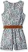 Speechless Girls' Chiffon Belted Romper