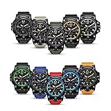 Men's Military Analog Digital Watch Display Sports Watches Multifunctional Wrist Watches for Men