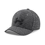Under Armour Boys' Twist Closer Cap, Black (001)/Black, Youth Small/Medium