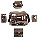Kenox Classic Multifunctional Mens Canvas Messenger Bag Crossbody Working Field Bag