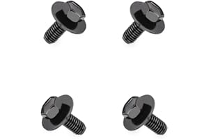 HQPARRTS 4PCS 12mm Top Front Skid Plate Bolts and Gasket Compatible with T-oyota Tacoma 4Runner FJ Tundra Land Cruiser 2013-2020