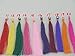 20 Colors 20pcs Silky Handmade Tiny(3.9'') Soft Tassels, Mini Tassels, Spring Colors, Colorful Tassels, Golden Ruffles