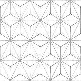 FloorPops FP2481 Kikko Floor Decal, White/Off-White