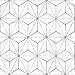 FloorPops FP2481 Kikko Floor Decal, White/Off-White