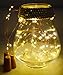 AnSaw Spark I Cork Shaped Wine Bottle Light Pro, Battery Powered, 20-LED,Waterproof Starry String Lights, Flexible Copper Wire, 3-Pack, Warm White