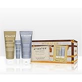 ATWATER Arctic Horizon Gift Set – Men’s 3-Piece Skincare Kit with Face Scrub, Eye Cream & Moisturizer, Clean Skincare Set for Daily Hydration