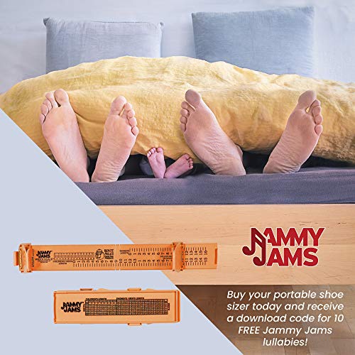 Family Shoe Sizer - Foot Measuring Device For Baby, Kids & Adults US Sizes
