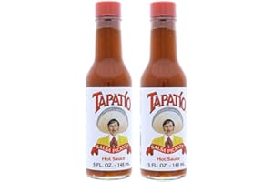 TAPATIO RAMEN NOODLE SOUP Tapatio Hot Sauce - Original 5 oz Glass Bottles - Salsa Picante (2)