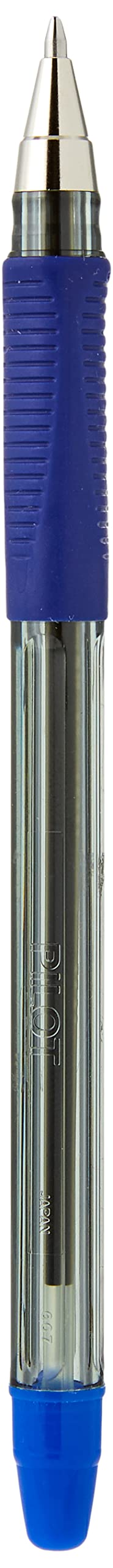 Pilot BPS-GP-M-L Grip Ballpoint 1.0 mm Tip (Pack of 12) - Blue