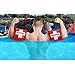 GoFloats Lifeguard Adult Water Wing Floaties - Own The Pool (Novelty USE ONLY)