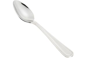 Winco Shangarila 12-Piece Demitasse Spoon Set, 18-8 Stainless Steel