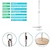 HAPPY PIE PLAY&ADVENTURE Multiplex Wood Monkey Mega Disc Tree Swing Outdoors Garden Indoors Swing Toy for Children