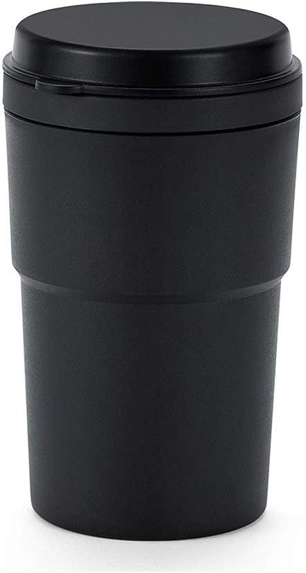 Ashtray Car Large Capacity, Creative With Cover Car Desk Universal For Most Car Cup Holder