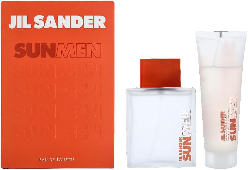 JIL SANDER Sun Men EDT 75ml Fresh All-Over Shampoo 75ml Gift Set
