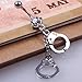 New Handcuffs Crystal Style Navel Belly Button Barbell Rings Body Piercing Gift