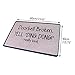 Pinji Funny Doormat Non-Slip Rubber Entrance Mat Floor Mat Rug Indoor/Outdoor/Front Door/Bathroom Mats Personalized Really Loud 23.6(L) x 15.7(W) inch
