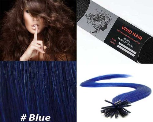 Amazon Com Vivid Hair 100 Strands Straight Keratin Shoelace