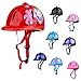 MonkeyJack Children Kids Adjustable Horse Riding Hat/Helmet Head Protective Gear - Snow Red