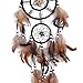 Shell Dream Catcher Handmade Traditional Brown 6.5