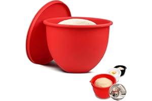 GENERIC Silicone Bowls For Kitchenaid Mixer - Silicone Bowl Liners,Silicone Bowl Insert For Kitchen Mixer Aid,Tilt-Head 5 Qt Mixers Mixer Attachments & Accessories, Baking And Cooking (Red)
