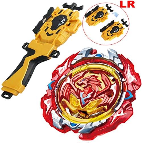 Gold LR String Launcher Grip Bey Battling Top Set Burst Blades Evolution Bey Battle Booster Starter Gyro Bay Battle Top B-117 Revive Phoenix.10.FR Novelty Spinning Game Toys Gift for Boys