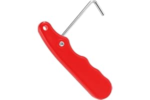 Ice Skate Lace Tightener, Folding Hockey Lace Tightening Tool Portable Shoe Puller with Stainless Steel Hook Accessories for 