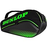 Dunlop Sports Paletero Elite Padel Bag, Black/Green