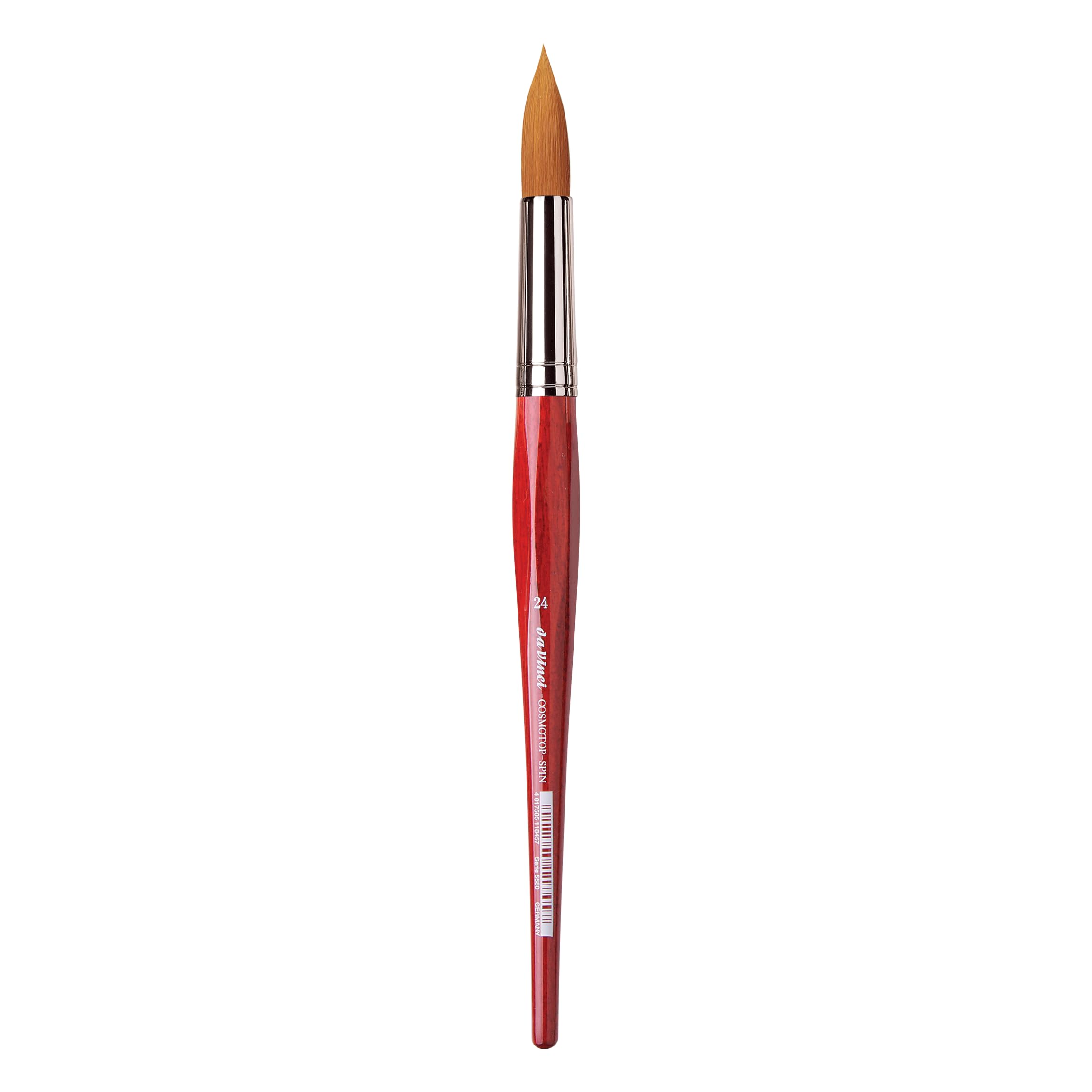 Da Vinci 5580 Series Water Colour Brush, Synthetic Fiber, Red, 28 x 1.32 x 30 cm — image 1