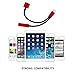 iPhone 7 Adapter, Lightning to 3.5mm Audio Adapter, ADABUNNY 2 in 1 Lightning Charger and 3.5mm Earphones Jack Cable for Apple iPhone 7 7 Plus 6S 6 iPod iPad - Support iOS 10.3 (2A)