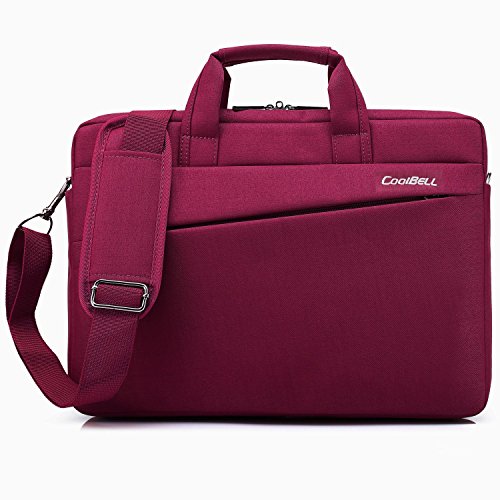 CoolBell Inch Laptop Bag Nylon Briefcase Shoulder Bag Unisex Messenger  Bag For Macbook New Macbook Asus Dell Lenovo Acer Men/Women