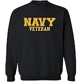 zerogravitee Army Veteran Black logo Military Style PT Crewneck Sweatshirt