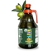 O-Live & Co. Organic Extra Virgin Olive Oil - 66 fl oz - Cold-Pressed, High in Antioxidants, Non-GMO