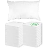100 Pack Disposable Pillow Covers White Non-Woven 21x30 Inch for Spa Hotel | one time use, no laundry, bulk supply, soft, breathable, sanitary, moisture resistant, travel hospital, guest room, salon
