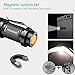 Flashlights, Hausbell 7W Mini LED Flashlight with Magnet Base (2pack)