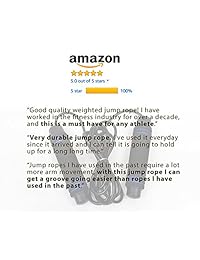 souletics cuerda de saltar ponderada