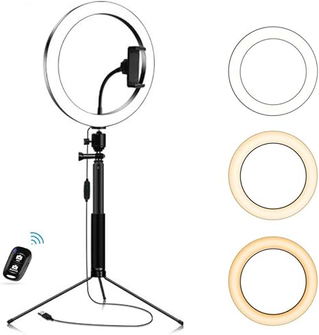 selfie ring light with tripod stand