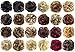 FESHFEN Scrunchy Scrunchie Hair Bun Updo Hairpiece Hair Ribbon Ponytail Extensions Hair Extensions Wavy Curly Messy Hair Bun Extensions Donut Hair Chignons Hair Piece Wig Jet Black Scrunchie