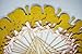 KWJOY 40 Pieces Carousel Horse Theme Gold Glitter Cupcake Toppers And Kids Birthday Party Picks Decoration Supplies/Pink Bow