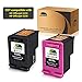 JARBO Remanufactured for HP 63XL Ink Cartridges High Yield, 1 Black+1 Tri-Color, with Ink Level Display, Used in HP Envy 4520 4516 Officejet 4650 3830 3831 4655 Deskjet 2130 2132 1112 3630 3633 3634