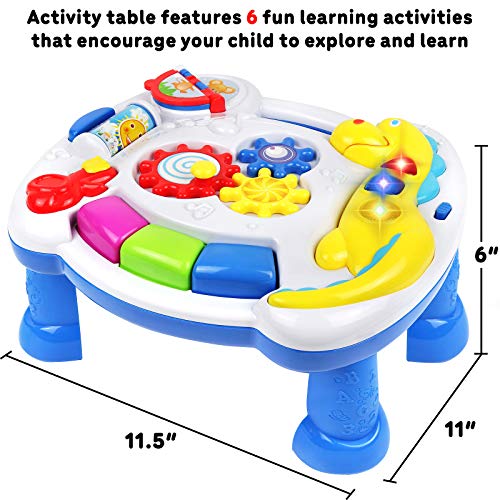TeganPlay Musical Learning Table 6 Months Up Activity Center 2in1