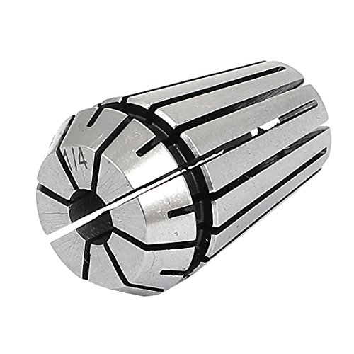 UPC 602451223498, uxcell ER20 1/4inch Clamping Dia CNC Engraving Milling Machine Spring Collet