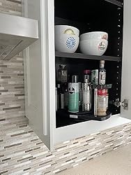 Spice Rack Organizer for Cabinet 2 Tier Lazy Susan