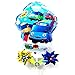 Tayo the little bus Balloon with Pinwheel Birthday Picnic Party Supplies