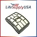LifeSupplyUSA HEPA Filter Compatible with Shark NV500 XFH500 Rotator Pro Lift-Away Vacuum Cleaners