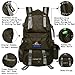 PioneerHiker 50L Hiking Backpack Daypack Water-resistant for Outdoor Camping Travel Sports Army Green