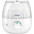 Vicks Mini Filter Free Cool Mist Humidifier, Small Room – Variable Mist Control – Works with Vicks VapoPads