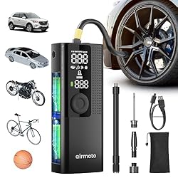 Airmoto Tire Inflator Portable Air Compressor - Air